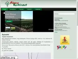 Sites similar to rozsakerteszet.hu