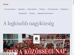 Sites similar to rozsaly.hu