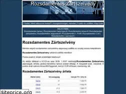 Sites similar to rozsdamentes-zartszelveny.hu