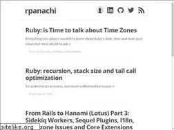 Sites similar to rpanachi.com