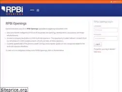 Sites similar to rpbi-openings.co.uk