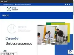 Sites similar to rpcayambe.gob.ec