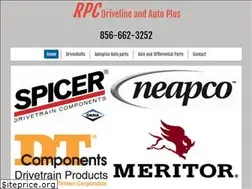 Sites similar to rpcdriveline.com