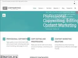 Sites similar to rpcopywriting.com