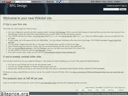 Sites similar to rpg-design.wikidot.com