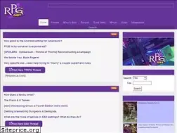 Sites similar to rpg.net