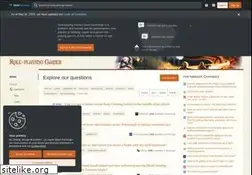 Sites similar to rpg.stackexchange.com