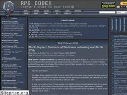 Sites similar to rpgcodex.com