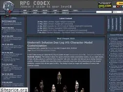 Sites similar to rpgcodex.net
