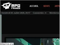 Sites similar to rpgfrance.com