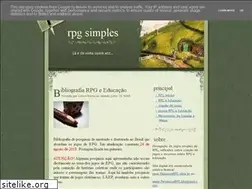 Sites similar to rpgsimples.blogspot.com
