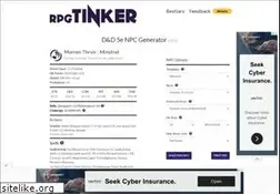 Sites similar to rpgtinker.com