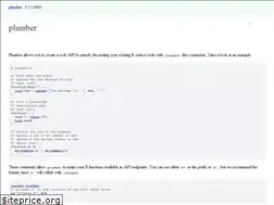 Sites similar to rplumber.io