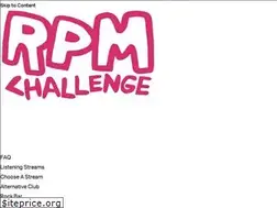 Sites similar to rpmchallenge.com
