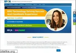 Sites similar to rpoassociation.org