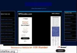 Sites similar to rpocodes.com