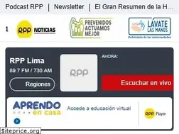 Sites similar to rpp.com.pe