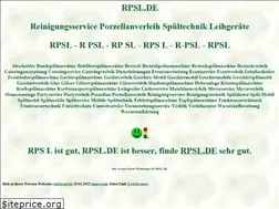 Sites similar to rpsl.de