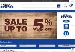 Sites similar to rpsparts.com