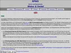 Sites similar to rpws.de