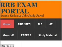 Sites similar to rrbexamportal.com