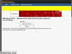 Sites similar to rrbntpcresult.in