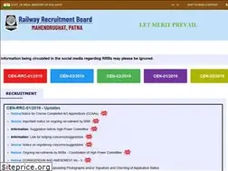 Sites similar to rrbpatna.gov.in