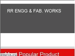 Sites similar to rrfabricationworks.tradeindia.com