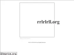 Sites similar to rrlrlrll.org