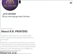 Sites similar to rrprinters.com