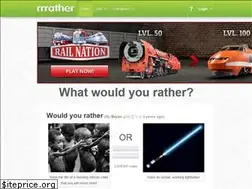 Sites similar to rrrather.com