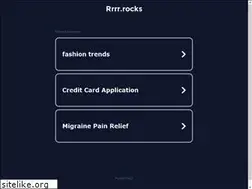 Sites similar to rrrr.rocks