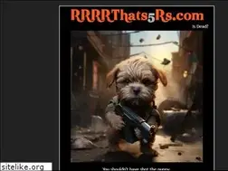 Sites similar to rrrrthats5rs.com