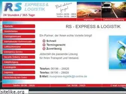 Sites similar to rs-express-logistik.com