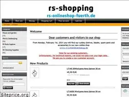 Sites similar to rs-onlineshop-fuerth.net