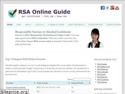 Sites similar to rsaonlineguide.com.au
