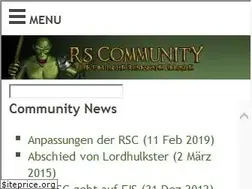 Sites similar to rscommunity.de