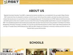 Sites similar to rset.edu.in