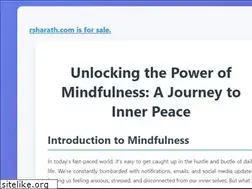 Sites similar to rsharath.com