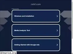 Sites similar to rshif.com