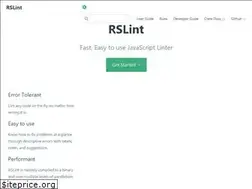 Sites similar to rslint.org