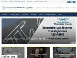 Sites similar to rsme.es