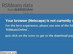 Sites similar to rsmeansonline.com