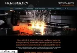 Sites similar to rsmilessteel.com