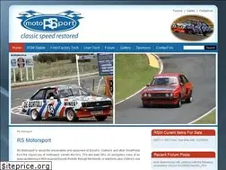 Sites similar to rsmotorsport.com.au