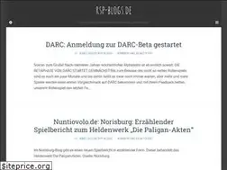 Sites similar to rsp-blogs.de