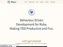 Sites similar to rspec.info