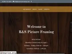 Sites similar to rspictureframing.com