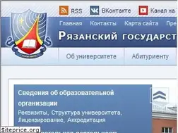 Sites similar to rsreu.ru