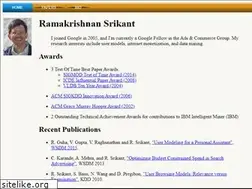 Sites similar to rsrikant.com